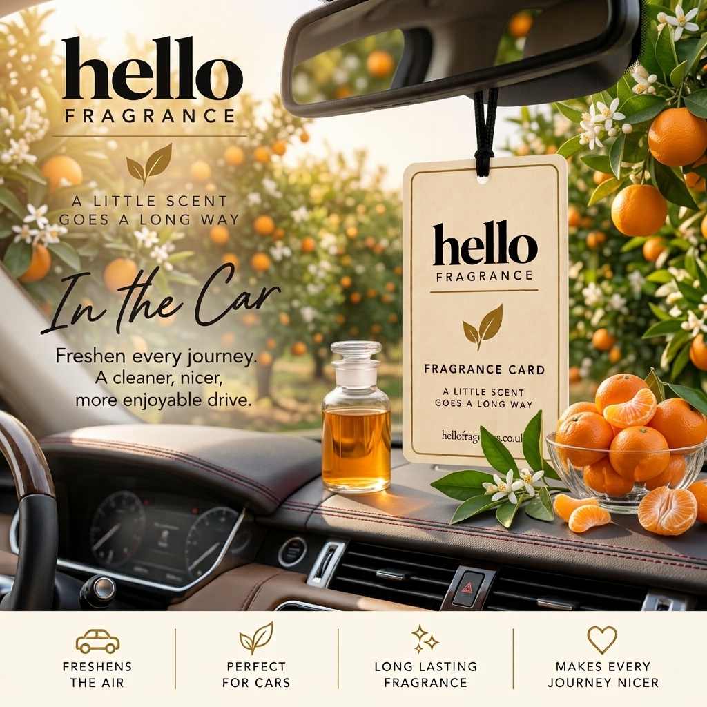 Orange Fragrance Card